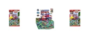 Fundamental Toys Lucky Toys - Parking Lot With Playmat Set, 47 Pieces